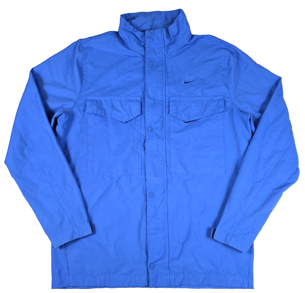 Nike Sportswear Essentials Field Jacket Blue CZ9922-403 Men's Size Large L